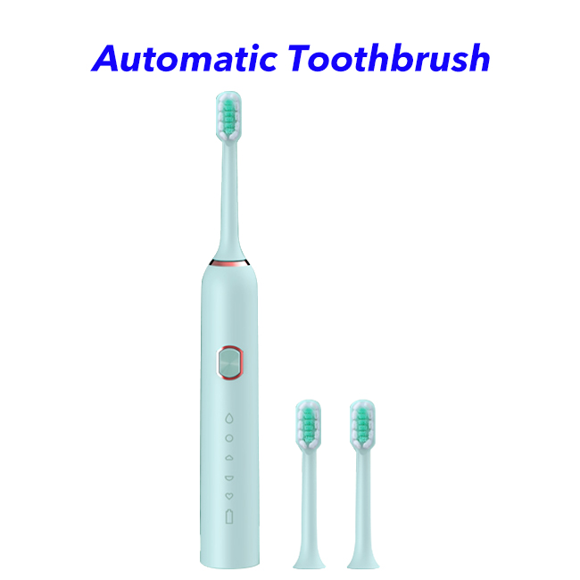 New Product Ideas 2020 Waterproof 1200mah Patent Automatic Toothbrush(Green)