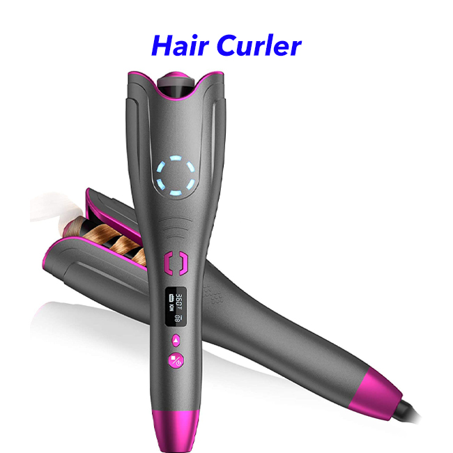 Beauty Wholesale Portable Automatic Iron Magic Wand Auto Rotating Hair Curler