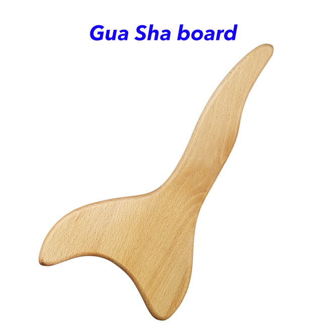 Lymphatic Drainage SPA Scraping Board Therapy Massage Tools Anti Cellulite Paddle Massager Wooden Gua Sha