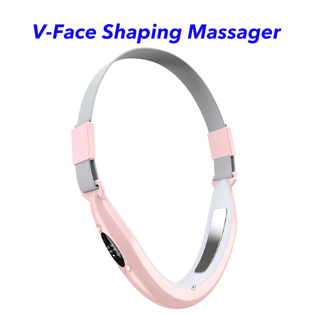 Masseter Artifact Slimming V-Face Lifting Instrument Masseter Face Slimming Device(pink)