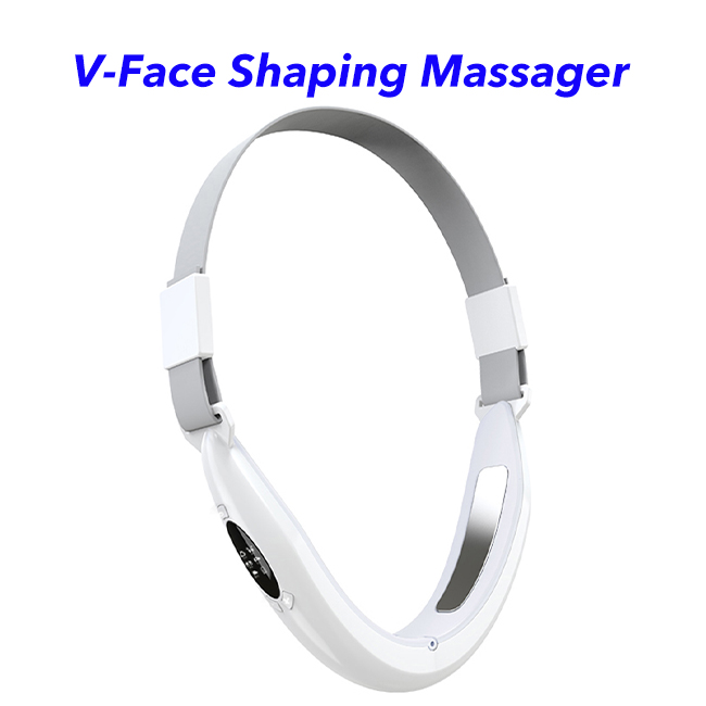 Masseter Artifact Slimming V-Face Lifting Instrument Masseter Face Slimming Device(white)