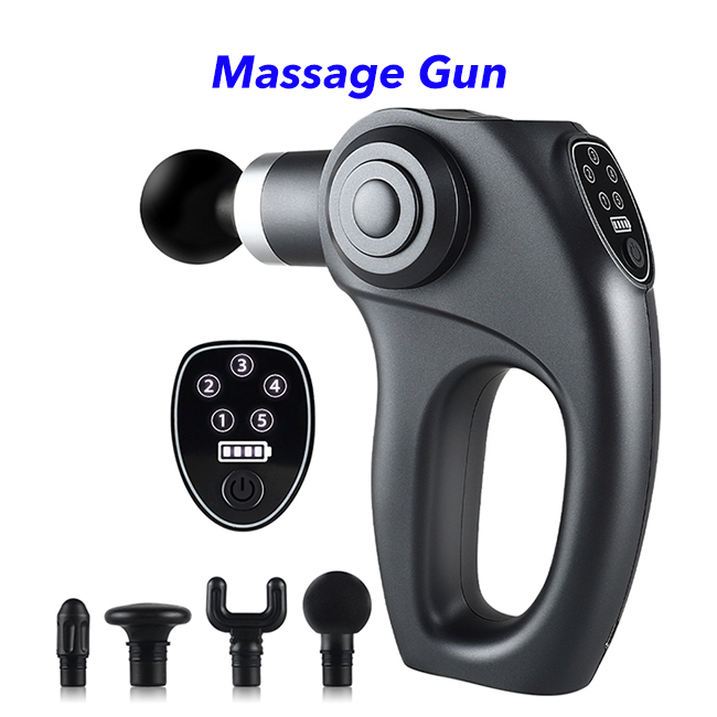 5 Speed Portable Cordless Deep Tissue Vibration Muscle Massage Gun