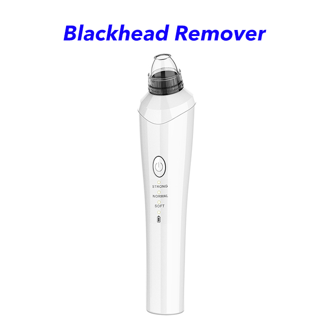New Electric Visual Pore Suction Cleaner Vacuum Blackhead Removal Machine with Camera(White)