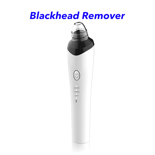 New Electric Visual Pore Suction Cleaner Vacuum Blackhead Removal Machine with Camera(Black)