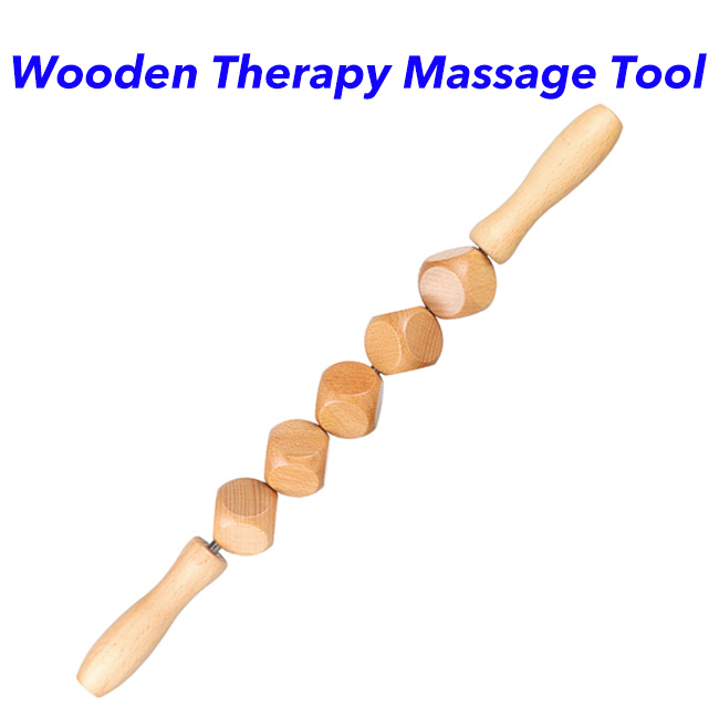 Full Body Lymphatic Drainage Tool Wood Therapy Massage Tool Colombian Wood Massager Wood Massage Roller