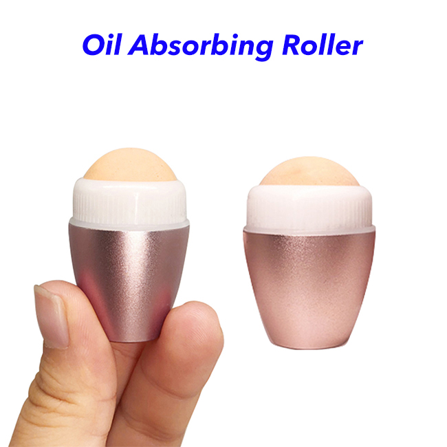 Oil Control Natural Volcanic Stone Facial Volcanic Roller Volcanic Stone Oil Absorber Face Roller(Trapezoid)