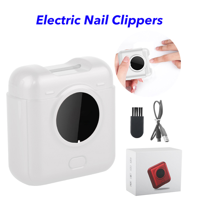 Noiseless Safety and Professional Electric Baby Nail Clipper Electric Nail Clipper(White)