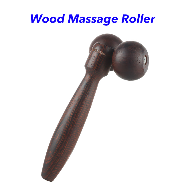 Cellulite Body Wooden Massager Roller Handheld Maderotherapy Wooden Massage Therapy Tools for Face Body