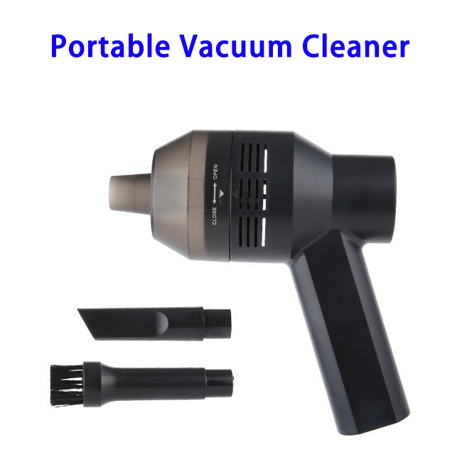 DC-5V Mini Portable Wet and Dry Handheld Car Vacuum Cleaner