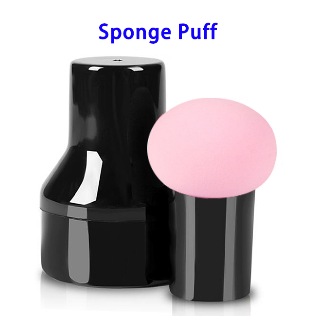 Cute Mini Cosmetic Makeup Sponge Blender Mushroom Powder Puff(Pink)