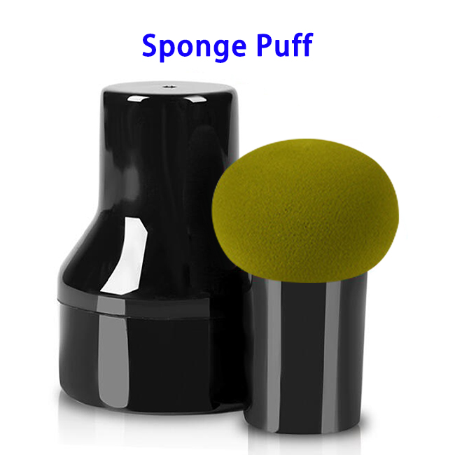 Cute Mini Cosmetic Makeup Sponge Blender Mushroom Powder Puff(Green)