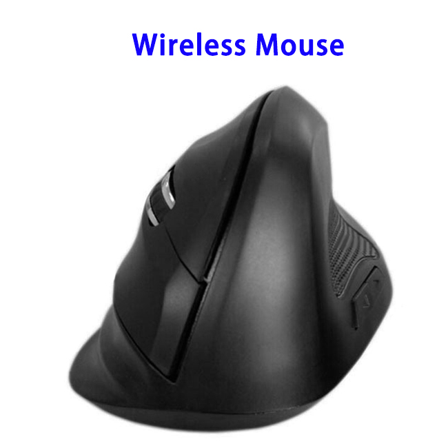 800/1200/1600DPI Battery Powered Wireless Ergonomic Mouse