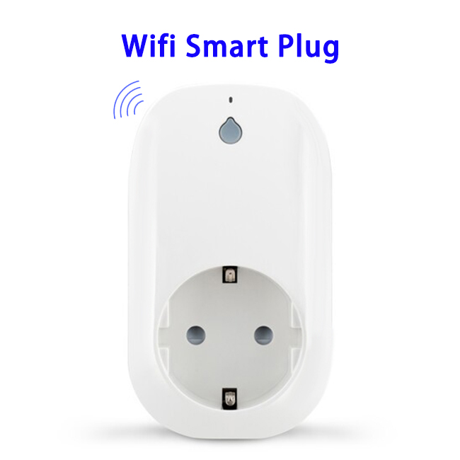 CE ROHS Approved Remotely Control EU Mini WiFi Plug Smart Socket