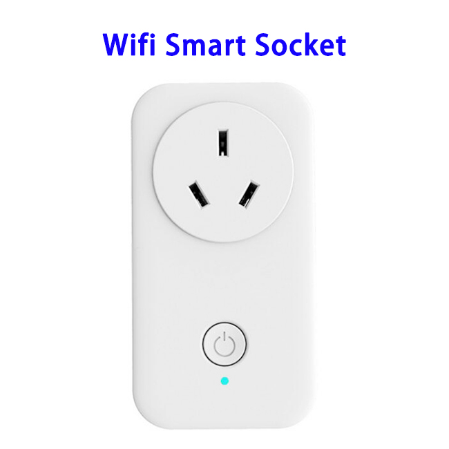 CE ROHS Approved Remotely Control Mini WiFi Plug Smart Socket (AU Plug)