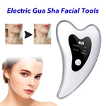 Multifunctional Gua Sha Plate USB Face Scraping Massager Anti-aging Electric Gua Sha Facial Tools