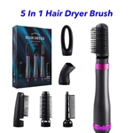 Professional Hot Air Brush Detachable Hair Dryer Brush Strong Wind 5 In 1 Hair Dryer for Hair Drying Combing Styling