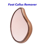 Foot Care Pedicure Tools Nano Glass Foot File Foot Scrubber Callus Remover for Feet (Gold)