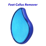 Foot Care Pedicure Tools Nano Glass Foot File Foot Scrubber Callus Remover for Feet (Blue)