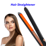 Private Label Flat Iron Salon Professional Hair Straightener(Black)