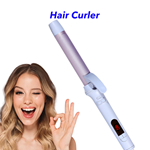 Auto Rotating Hair Curler Iron Professional Automatic Hair Curler with LED Display