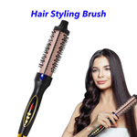 Volumizing Heated Styler Curling Wands Ionic Hair Curler Hot Brush Curling Iron Brush