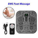 Wireless Massage Pad Feet Muscle Stimulator Massage Mat Electric Vibrating Ems Foot Massager