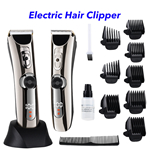 Waterproof  Rechargeable Hair Clipper Beard Kit for Men All-in-One Cordless Hair Trimmer