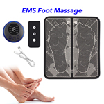 Feet EMS Acupoints Massage Foot Stimulator Pad Rechargeable Wireless EMS Foot Massager Mat