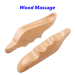 100% Natrual Wood Body Massager Wooden Guasha Tool Deep Tissue Wood Therapy Massage Tools For Home, Exercise and Working