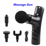 2024 Portable 4 Speeds Handheld Vibration Upgrade Pain Relief Deep Tissue Massage Gun