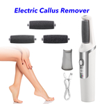 Pedicure Dead Skin Remove Electric Rechargeable Electric Foot File Callus Remover(White)