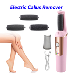 Pedicure Dead Skin Remove Electric Rechargeable Electric Foot File Callus Remover(Pink)