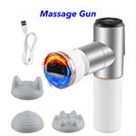 Deep Tissue Pain Relief Muscle Heat Cold 5 Speeds Portable Mini Massage Gun