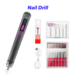 Cordless Nail Drill Electric File 15000rpm Portable Nail Drill Machine Kit