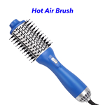 1000W One-Step Hair Dryer And Styler Portable 4 In 1 Hot Air Brush Multifunctional Hair Dryer Brush (Middle Size in Blue)