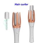 Automatic Rotating Ceramic Hair Curler Professional Ionic Hair Curler Curling Iron Wand with Scent Tablet