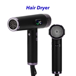 Electric Blow Dryer Multiple Temperature Setting Hairdryer 1400W Private Label Professional Salon 110000 Rpm Hair Dryer