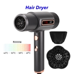 New Arrival High Speed Hairdryer Blow Dryer With LCD Hairdryer Professional Salon 1500W Hair Dryer