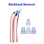 CE ROHS FDA SGS Approved 5Gears Pore Vacuum Skin Cleaner Blackhead Remover(Rose Gold)
