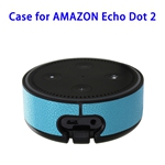 Wall Mount Stand Guard Holder for Amazon Echo Dot 2nd (Blue)