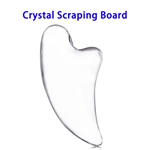 Gua Sha Facial Tools Treatment on Face Back Foot Crystal Scraping Board (Patern 1)