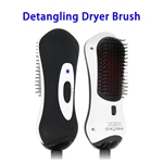 CE RoHS Professional Detangling Far Infrared Anion Hair Straightener Hair Brush for Dry Hair