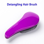 ABS Detangling Hair Comb Brush for Wet and Dry Hair (Purple)