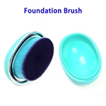 1pcs Egg-shape Portable Premium Synthetic Hair Makeup Foundation Brush(Mint)