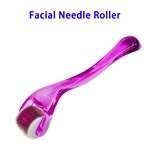 CE Approved Home Use Skin Care 540 Micro Needles Facial Needle Roller Beauty Massage Tools Derma Roller (purple)