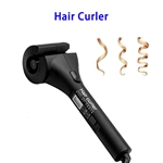 Fashion LCD Screen Display Magic Automatic Hair Curler (Black)