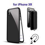 Wholesale Custom Magnet PC Cell Phone Case for iPhone XR (Black)