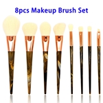 8pcs Synthetic Hair Professional Makeup Brushes Set (Color 3)