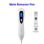 CE ROHS FCC Approved USB Rechargeable Tag Removal LCD Screen Mole Remover Pen (White)