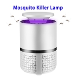 USB Powered Bionic Technology Blue Light Mosquitos Trap Ultra-quiet Mosquito Killer Lamp (White)